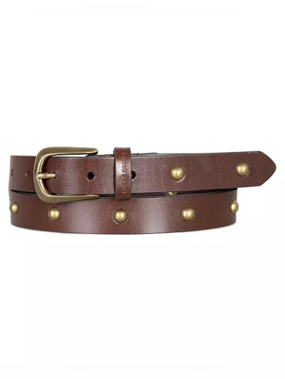 Lucky Brand Women's Metal Stud Leather Pant Belt